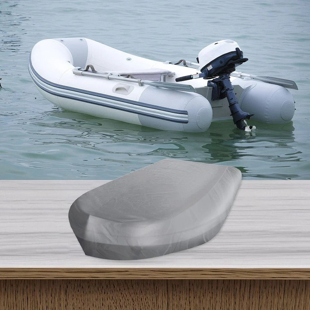 Adjustable Drawstring Inflatable Boat Cover Waterproof 210D Oxford