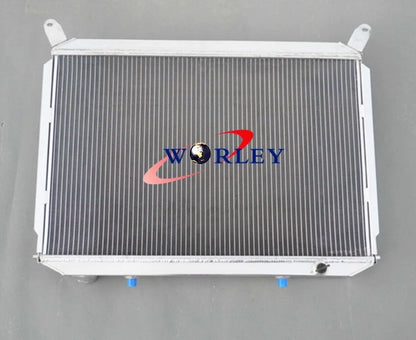Aluminum Radiator + Fans for Nissan 300ZX 3.0L V6 (1984-1989)