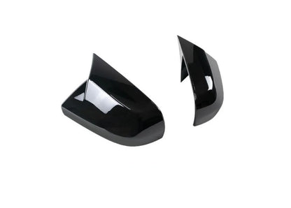 Glossy Black Ox Horn Rearview Mirror Lid Cover Trim for Cadillac CT4 (2020-2024)