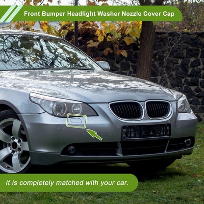 Front Right Washer Nozzle Cover for BMW 525i (2004-2007) Unpainted