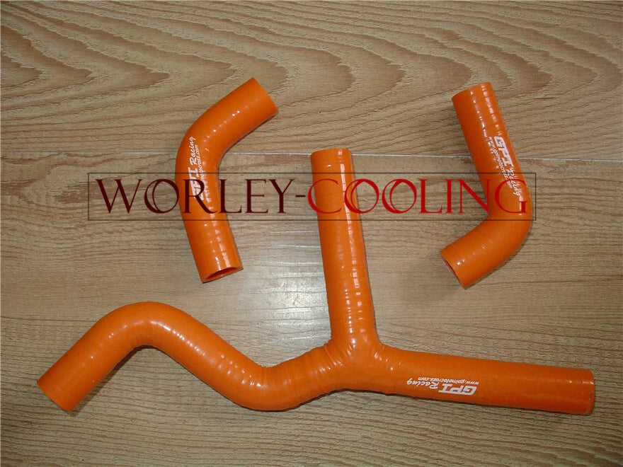Silicone Radiator Hose for KTM 450SX 525SX (2003-2006) - Orange