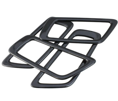 Glossy Black Inner Door Handle Frame Cover Trim for Toyota C-HR (2018-2023) 4 x pcs