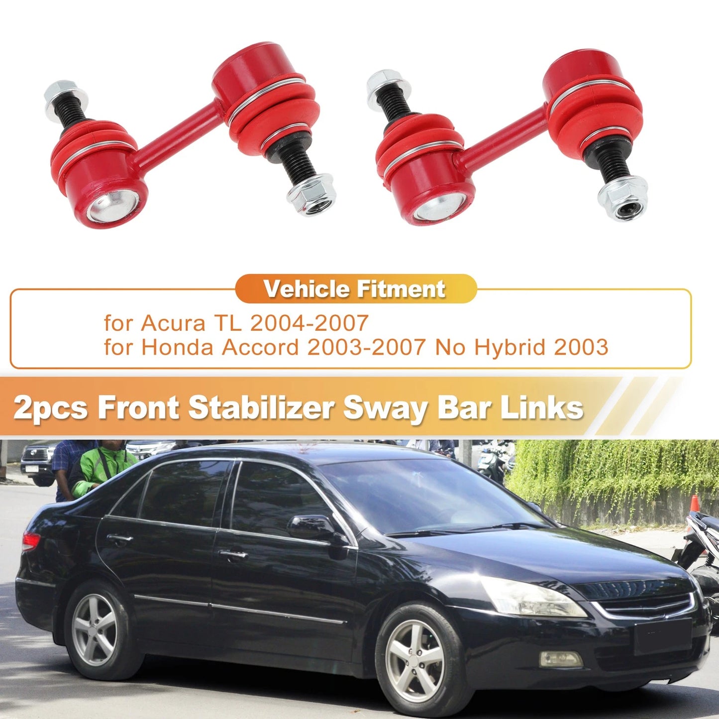 Front Sway Bar Links for Acura TL, Honda Accord (2004-2008)