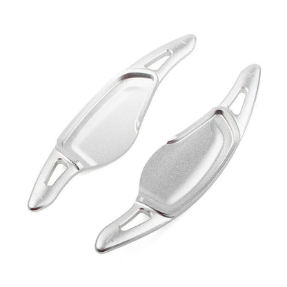 Silver Steering Wheel Paddle Shifter Extension for BMW 5 7 Series X3 X4 X5