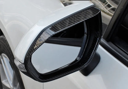 Mirror Rain Guard Side Lid ABS Fiber Cover Trim for Toyota Corolla Sedan (2020-2024)