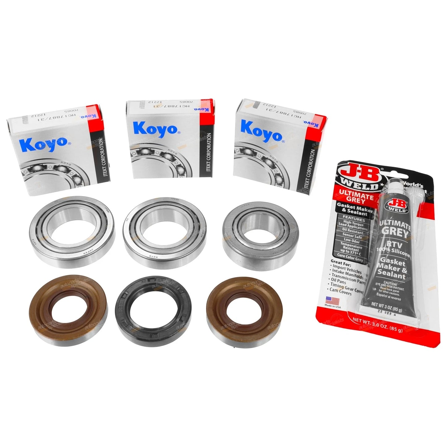 Front Diff Bearing & Seal Kit for Mitsubishi Express Starwagon SF SG 2.4L