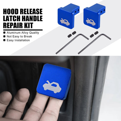 Car Hood Release Latch Handle for Honda CR-V (1997-2006) Blue