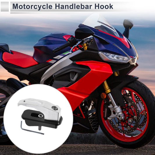 Hanging Hook 1 Set Rectangular Aluminum Alloy for Motorcycle