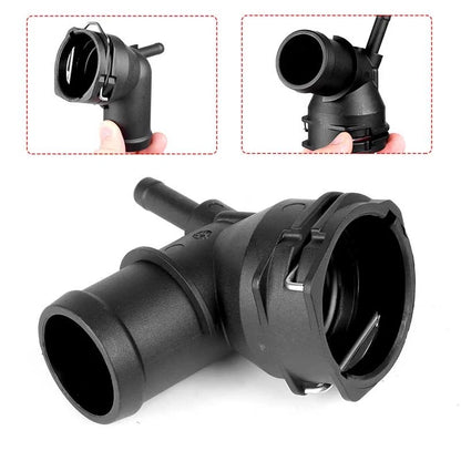 Engine Coolant Pipe Hose Connector for VW CC/Jetta/Passat/Tiguan (2004–2017)