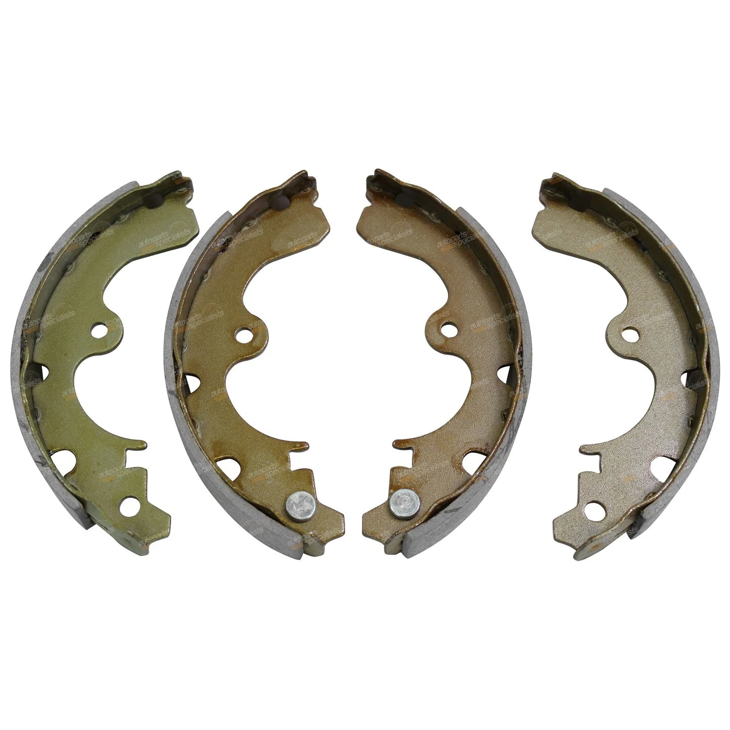 Rear Brake Shoes Lining Pads 4x for Toyota Starlet (1996–1999)
