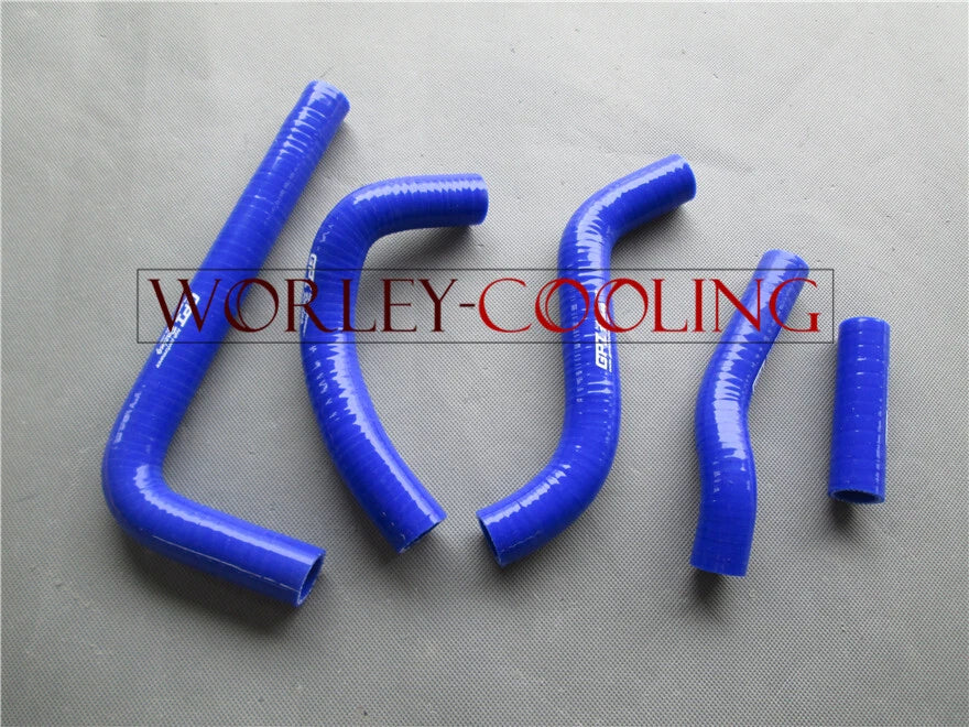 Silicone Radiator Hoses for Suzuki RMZ250 (2010-2012) - Blue 2 x Hoses