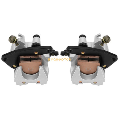 Front Brake Calipers & Brake Rotors for Yamaha Big Bear 350 400 YFM350 YFM400