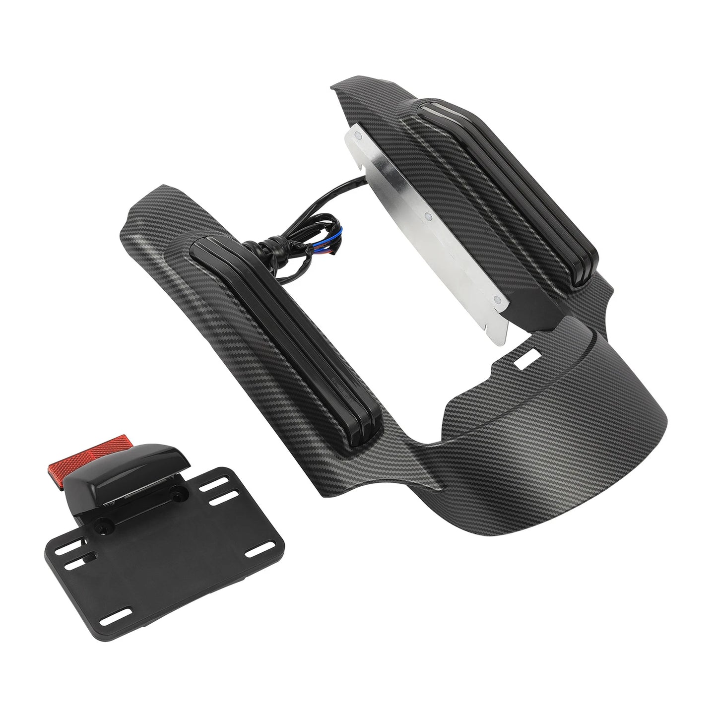 LED Light Rear Fender Fascia for Harley Touring Road Street Glide (14-24)