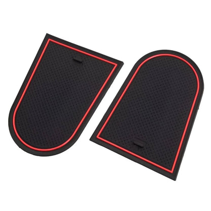 Door Slot Mats Pad for Mitsubishi Triton L200 Cab 4DR (2015-2020)