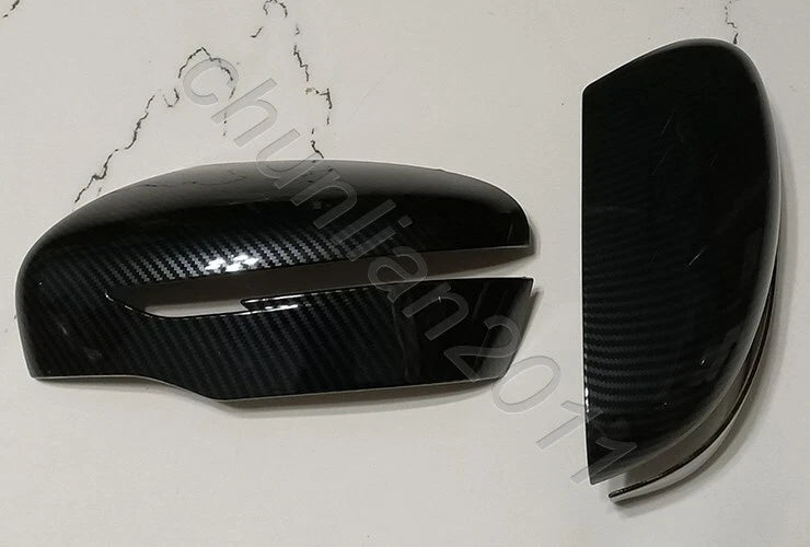 ABS Carbon Fiber Side Mirror Cover Trim for Nissan X-Trail Rogue (2014-2020)