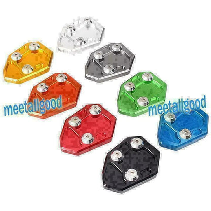 Side Stand Kickstand Pad for BMW S1000RR (2010-2014) - Orange Base Plate