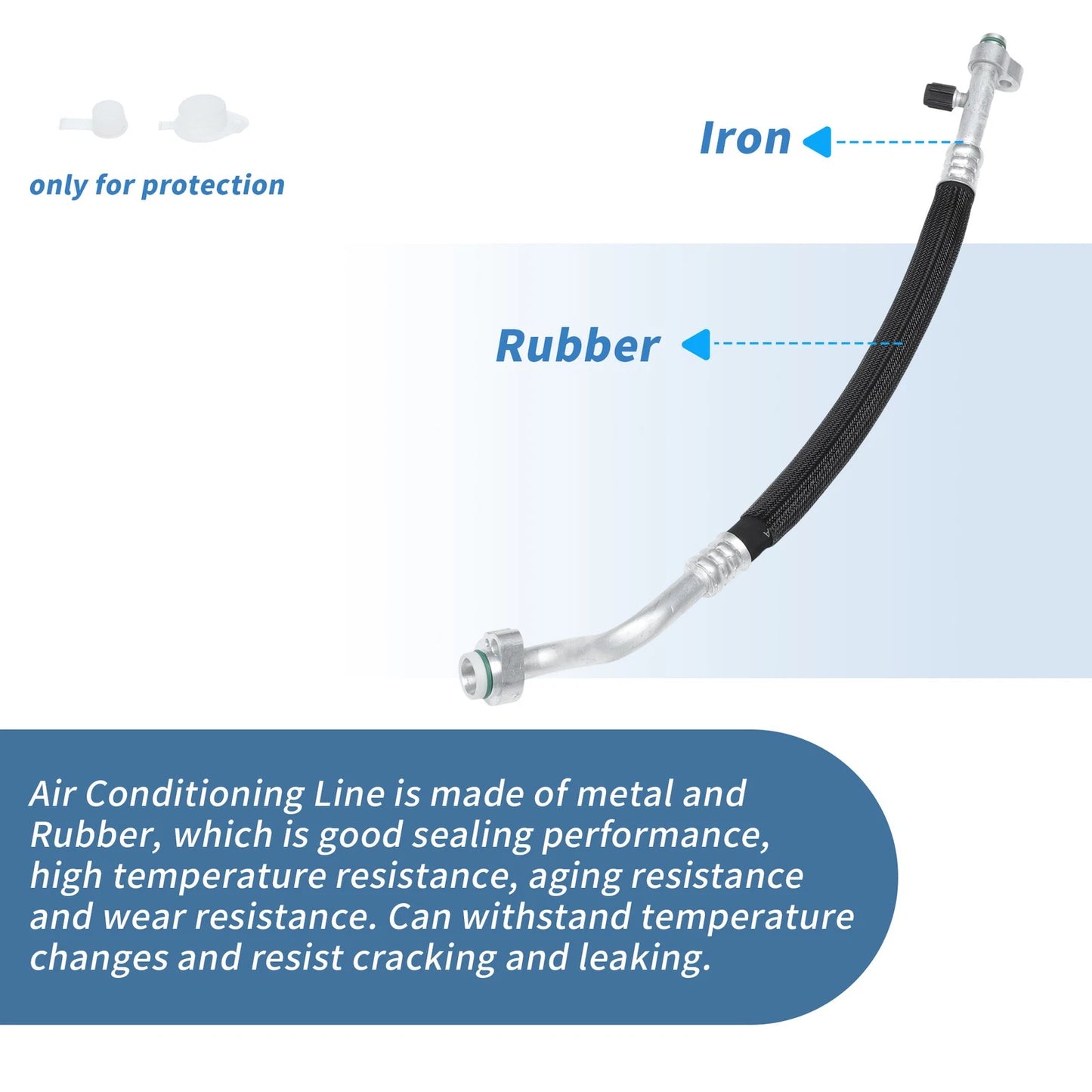 A/C Refrigerant Liquid Hose for Mercedes-Benz E-Class (2010-2011)