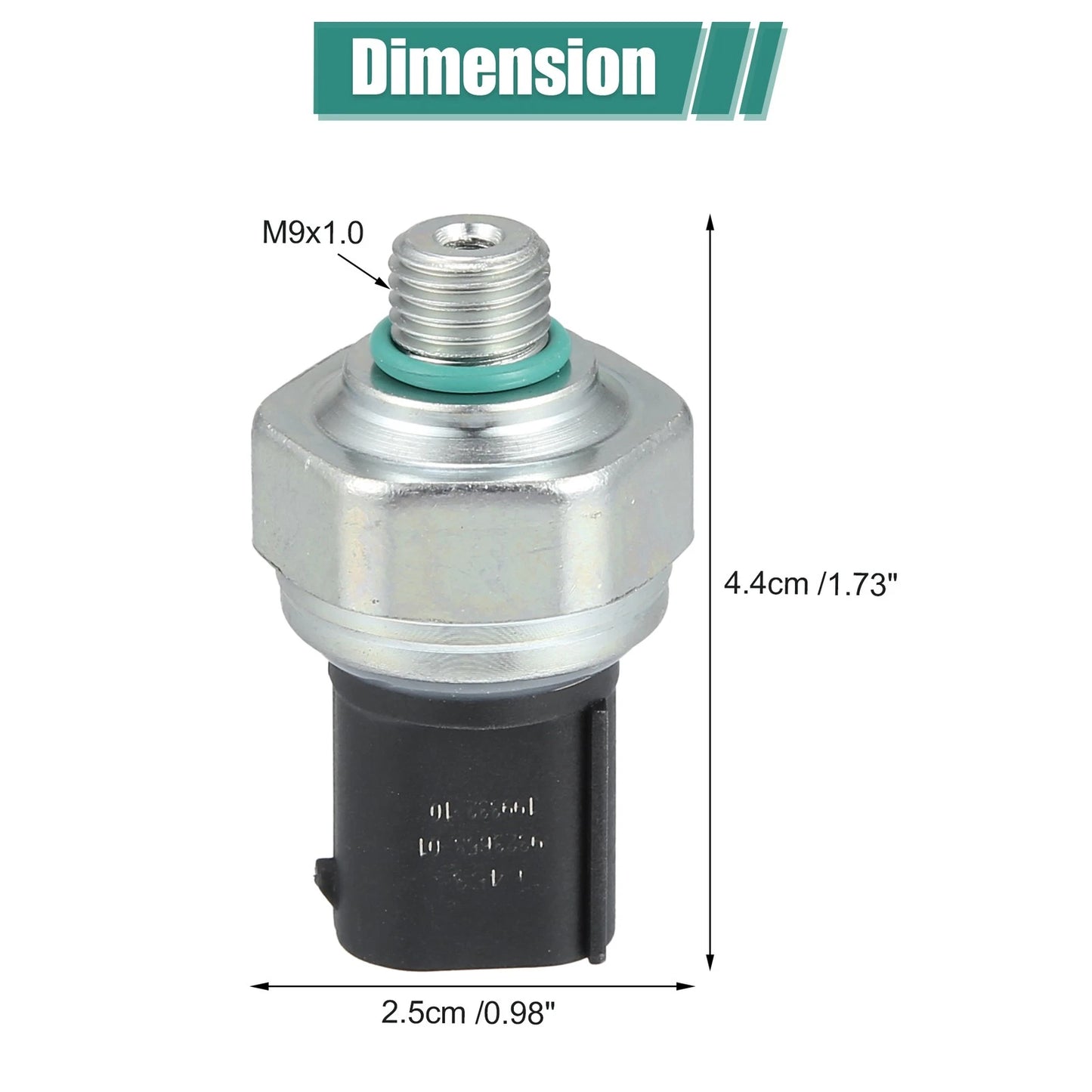 A/C Pressure Sensor for BMW 323Ci, 323i 2.5L L6 (2000) - 1 x Sensor
