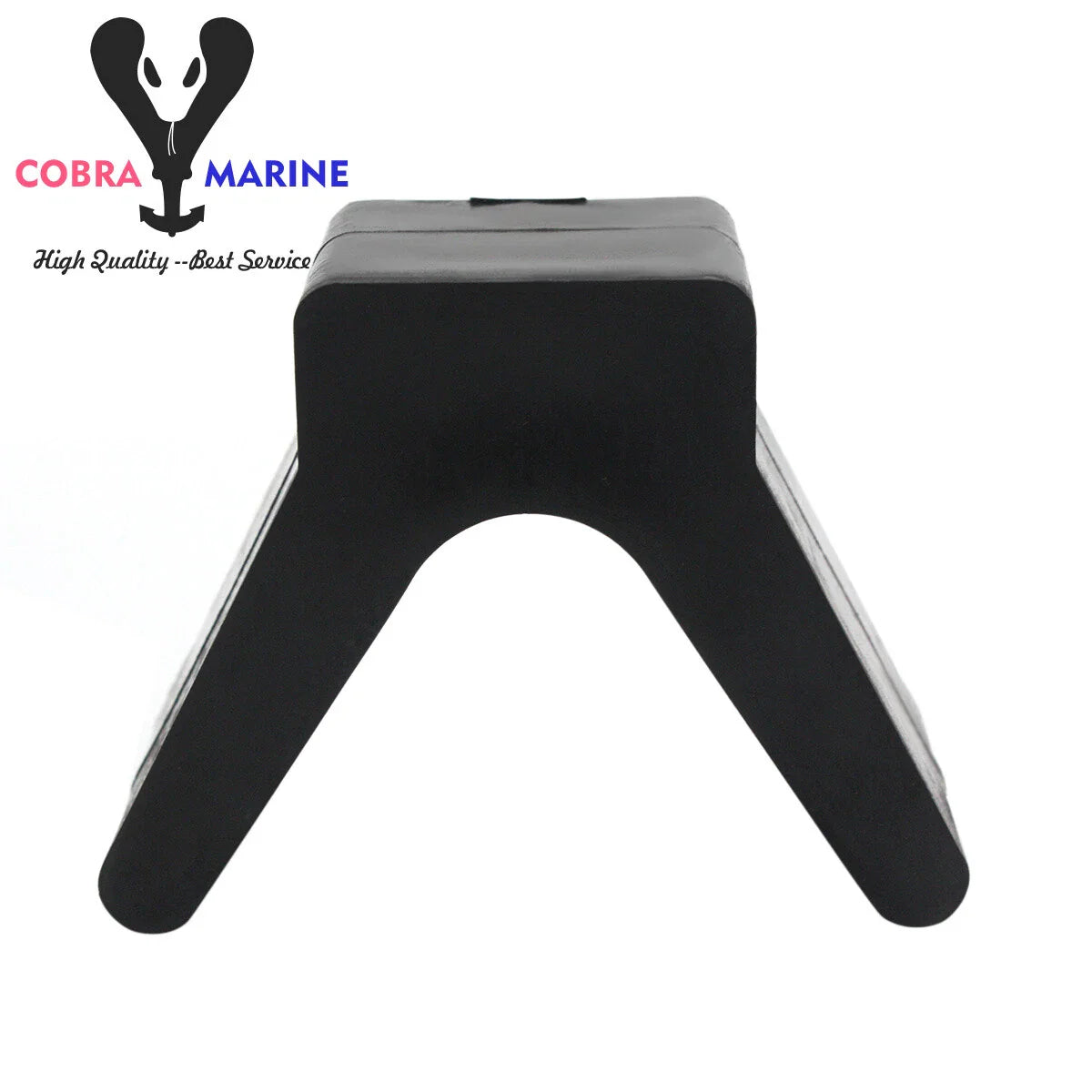 2 Inch V Bow Stop Polyurethane Mounting Hole for 3/8" Bolt