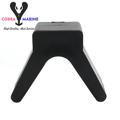 2 Inch V Bow Stop Polyurethane Mounting Hole for 3/8" Bolt