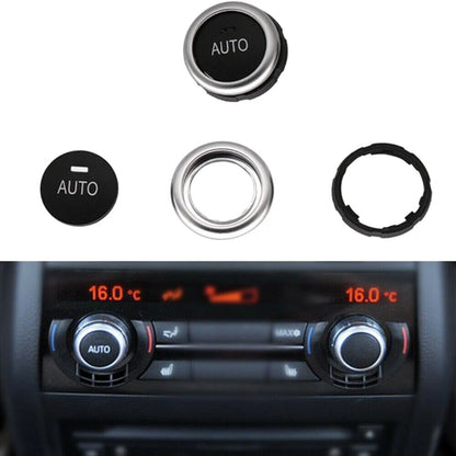 AC Climate Control Knob Button Cover for BMW X5 X6 (2007-2013)