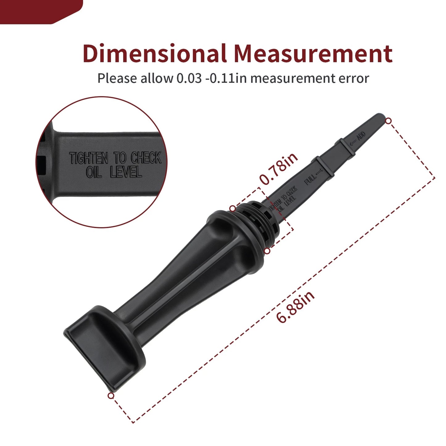 Oil Fill Dipstick for Polaris Sportsman 570 / X2 570 / SP 570 (2014–2025)