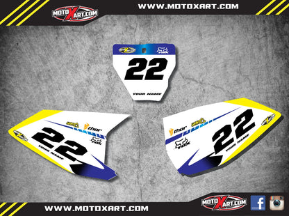 Custom Stickers for Husqvarna TC125 FC250 FC350 FC450 FS450 (2016-2018)