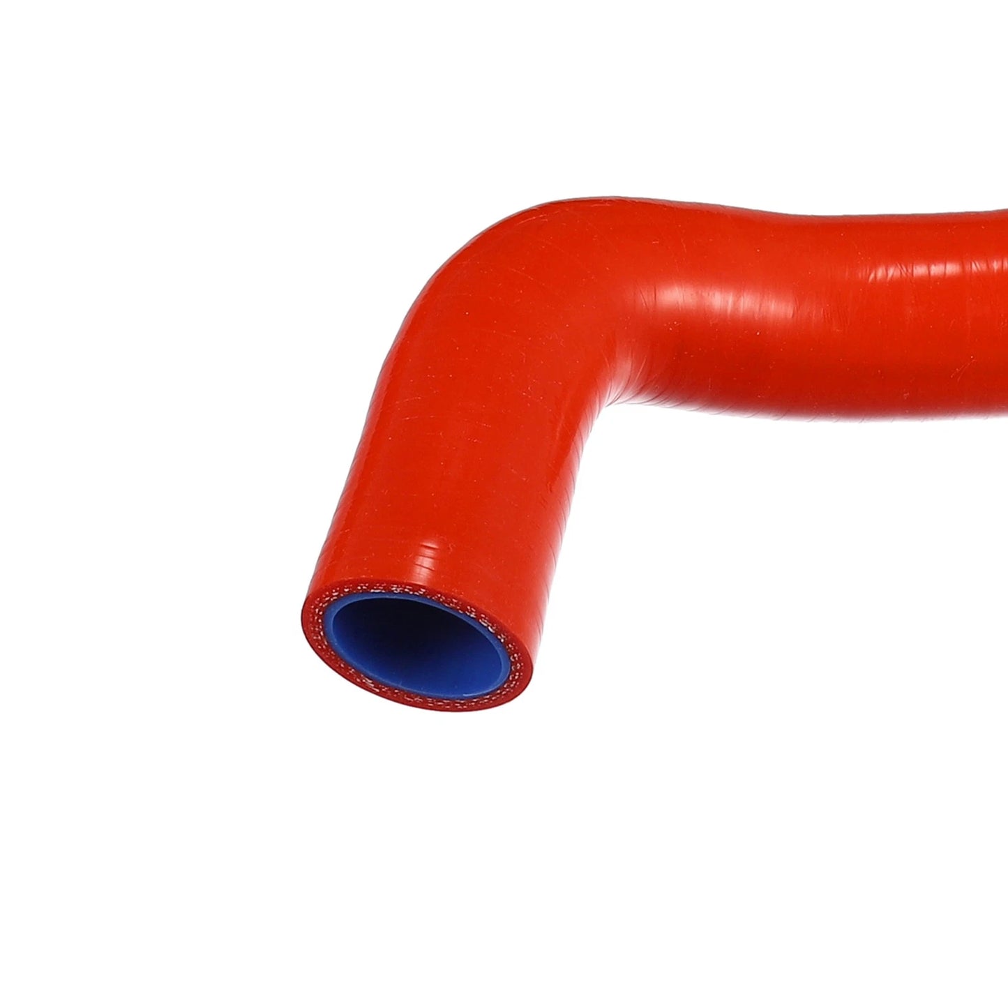 2 x Red Silicone Radiator Coolant Hose Tubes for Toyota Starlet (1989-1995)