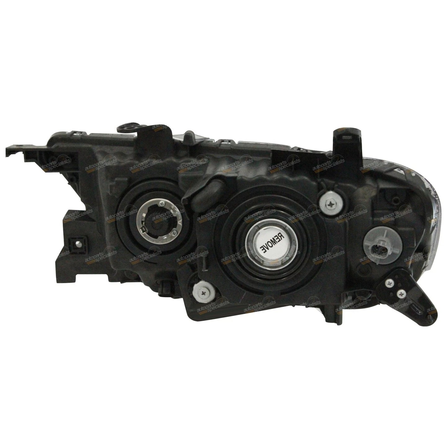 LH+RH Clear Projector Headlights for Mitsubishi Challenger PB (2009-2013)
