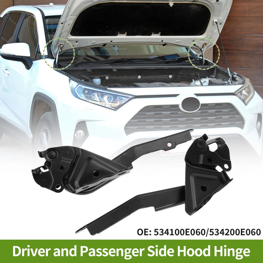 Hood Hinges 1 Pair Front Bonnet Bracket for Toyota Highlander (2008–2013)