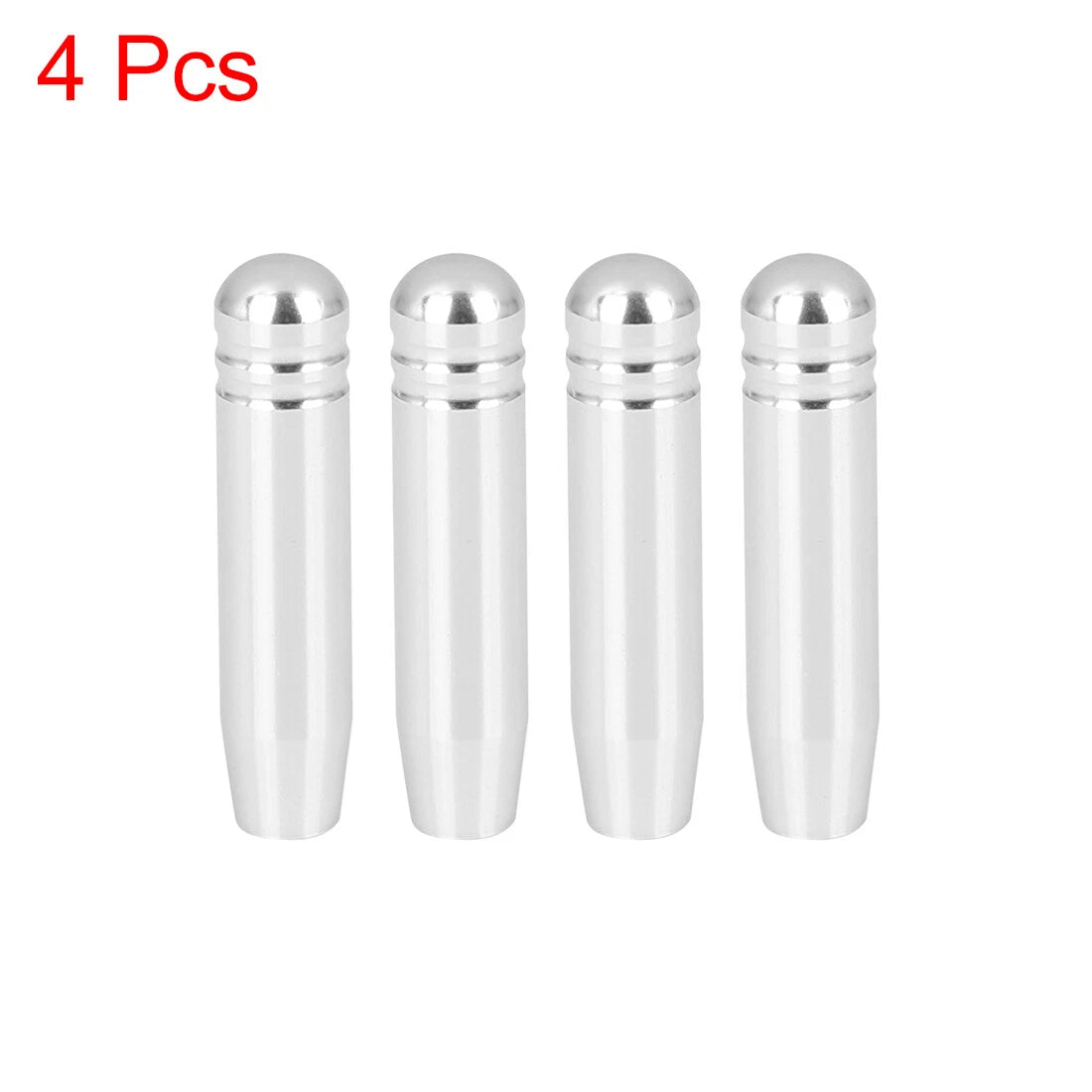 4 Pcs Door Lock Knob Pins Silver Tone for BMW 3 Series (2007-2013)