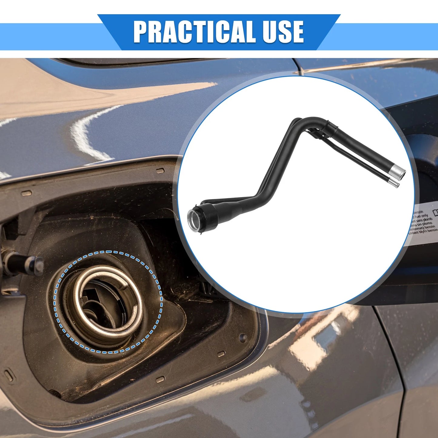 Fuel Filler Neck Pipe & Tank Hose for Toyota Yaris (1999–2005)