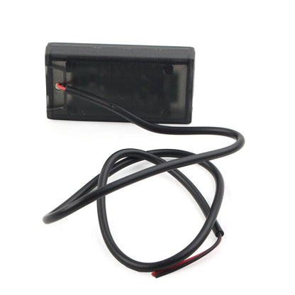 12V Digital LED Display Voltmeter Gauge for Motorcycle (No Year Specified)