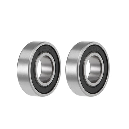 2 x Ball Bearings Z2 15x32x9mm Double Shielded Carbon Steel for Machinery