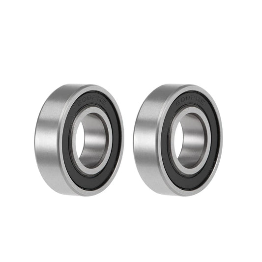 2 x Ball Bearings Z2 15x32x9mm Double Shielded Carbon Steel for Machinery