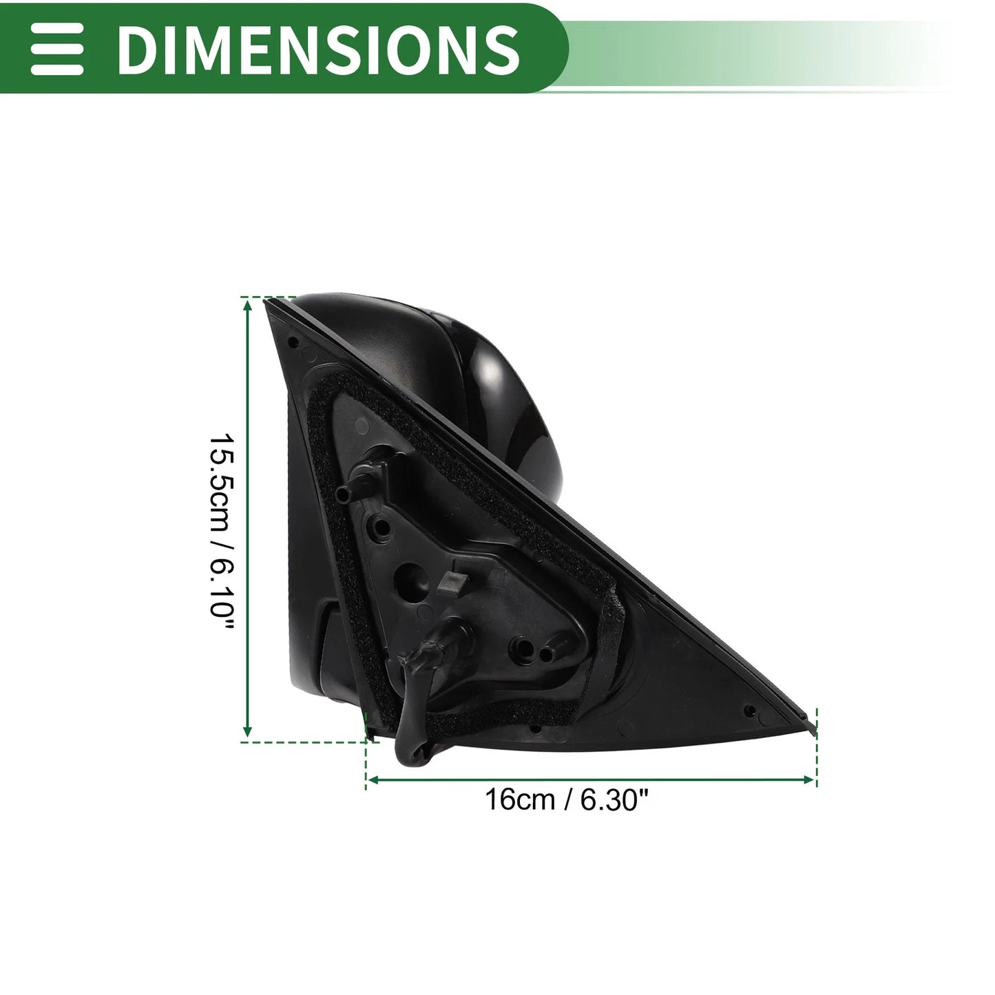 Left Door Mirror for Toyota Camry (2018-2023)