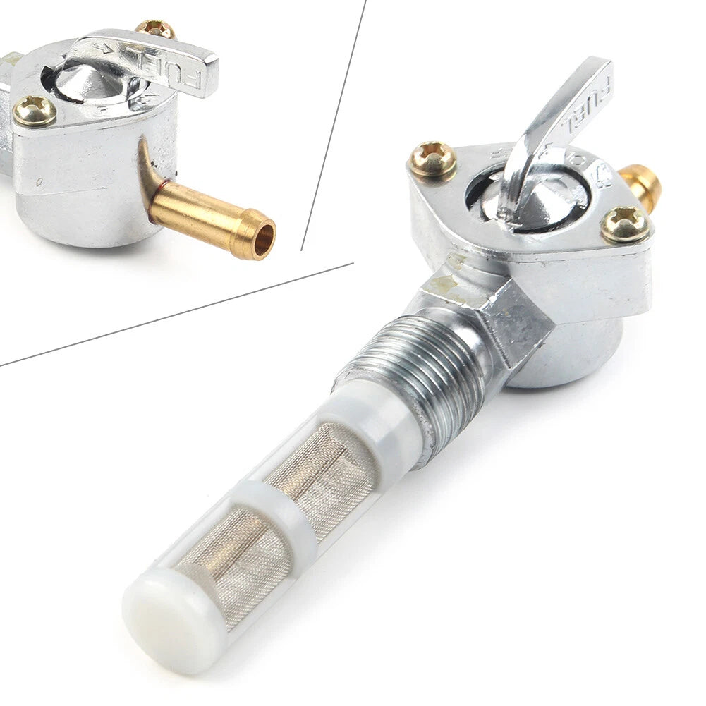 3/8" Fuel Gas Tank Valve Petcock for Harley Road King, Softail, Dyna