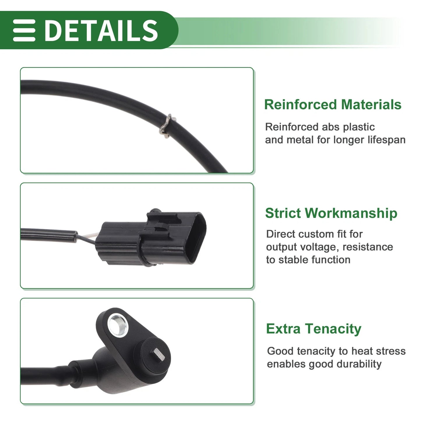 ABS Wheel Speed Sensor for Mitsubishi Montero (1995-2000)