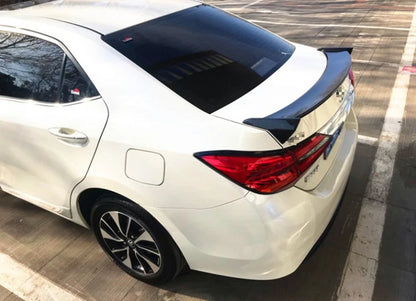 Black Rear Boot Spoiler Wing for Toyota Corolla (2014-2018)
