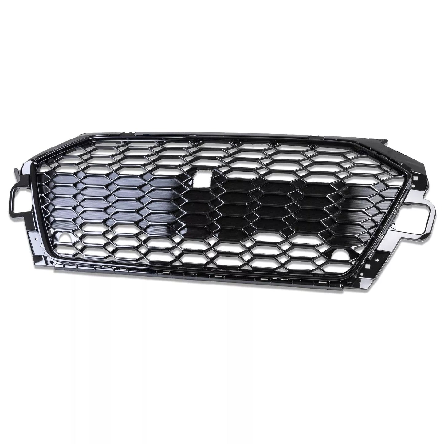 Glossy Black RS4 Style Front Grille for Audi A4/S4/RS4 (2021-2024)