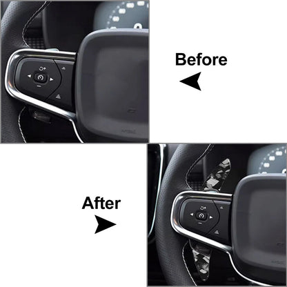 ABS Steering Wheel Shifter Paddle Extensions for Volvo XC40 (2019-2023)