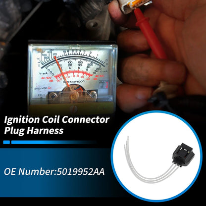 8 Pcs Ignition Coil Connector Plug Harness for RAM for JEEP