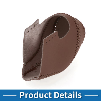 Car Gear Shift Knob Cover 1 Pc for Toyota Camry (2018-2024) Brown Faux Leather