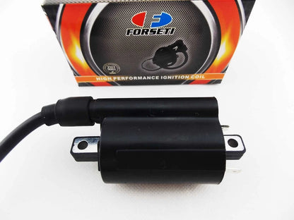 ForSeti Ignition Coil Spark Plug Cap Assembly for Kawasaki EN500 Vulcan (90-09)