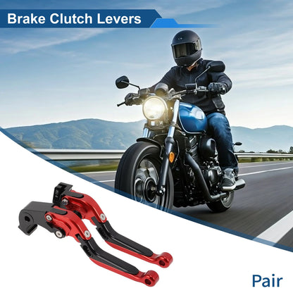 Brake Clutch Levers / Adjustable Short/Long for Kawasaki ZX6R (2019–2025)