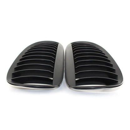 Front Bumper Upper Mesh Grille for BMW E63 M6 Coupe, E64 M6 Cabrio (2006-2010)