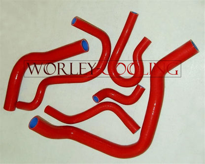 Silicone Radiator Heater Hose for Honda Civic SI EM1 (1999-2000) RED