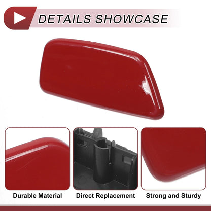 Red Front Right Washer Nozzle Cover for Subaru Forester (2009-2012)