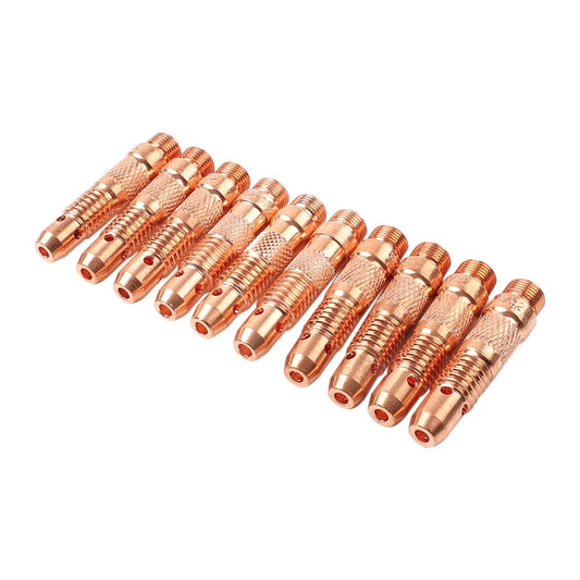 10 x 3.2mm Collet Bodies for WP-17 WP-18 WP-26 Tig Welding Torch