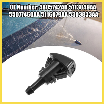 8pcs Washer Nozzle Wiper Jet for Dodge Caliber (2007-2012)